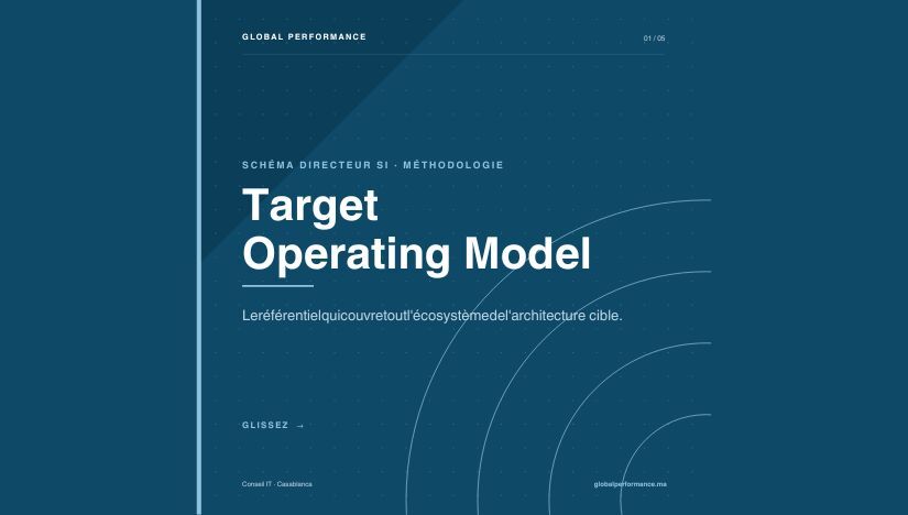 Target Operating Model (TOM) : le pilier d'une stratégie SI durable